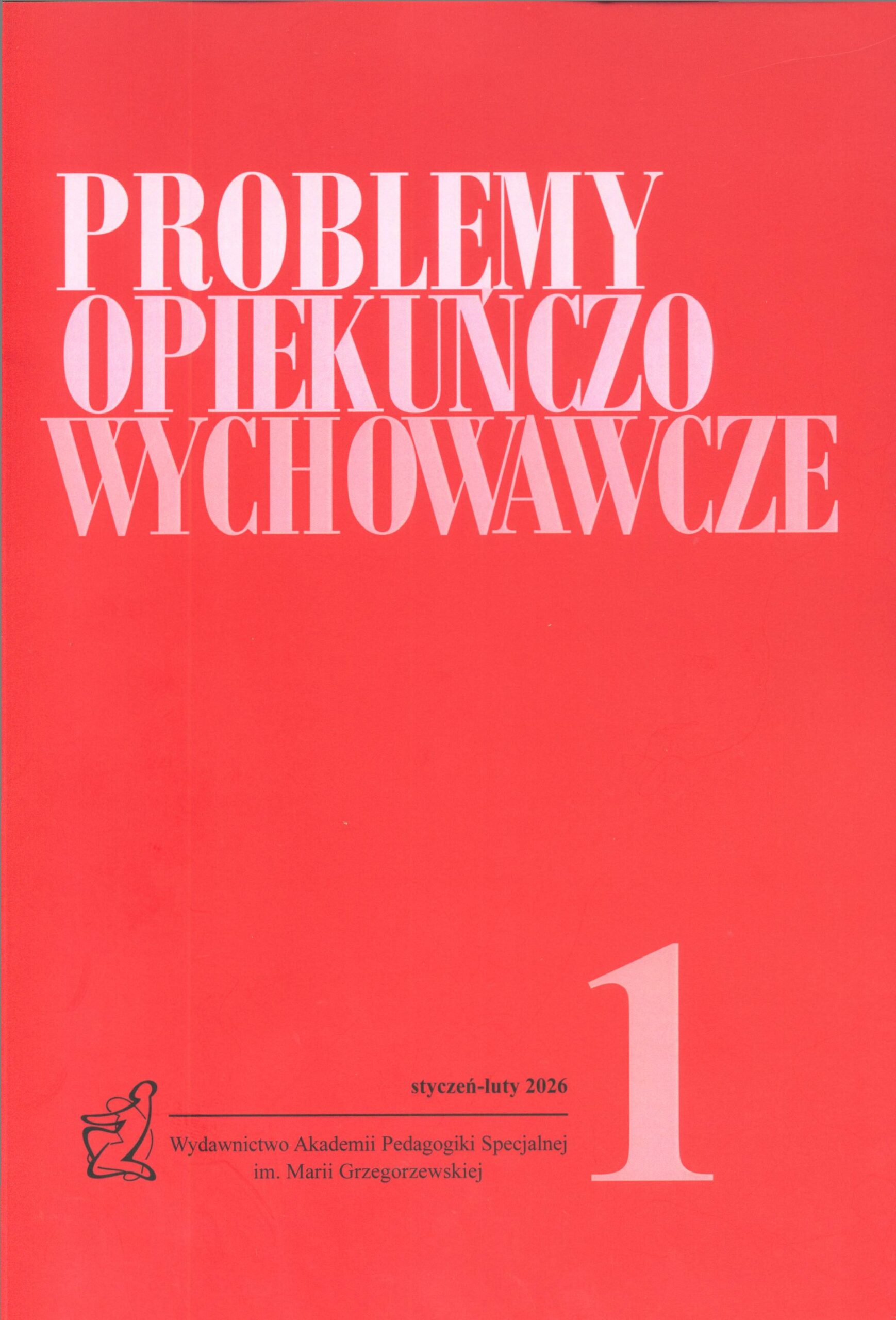 Problemy opiekuńczo wychowawcze