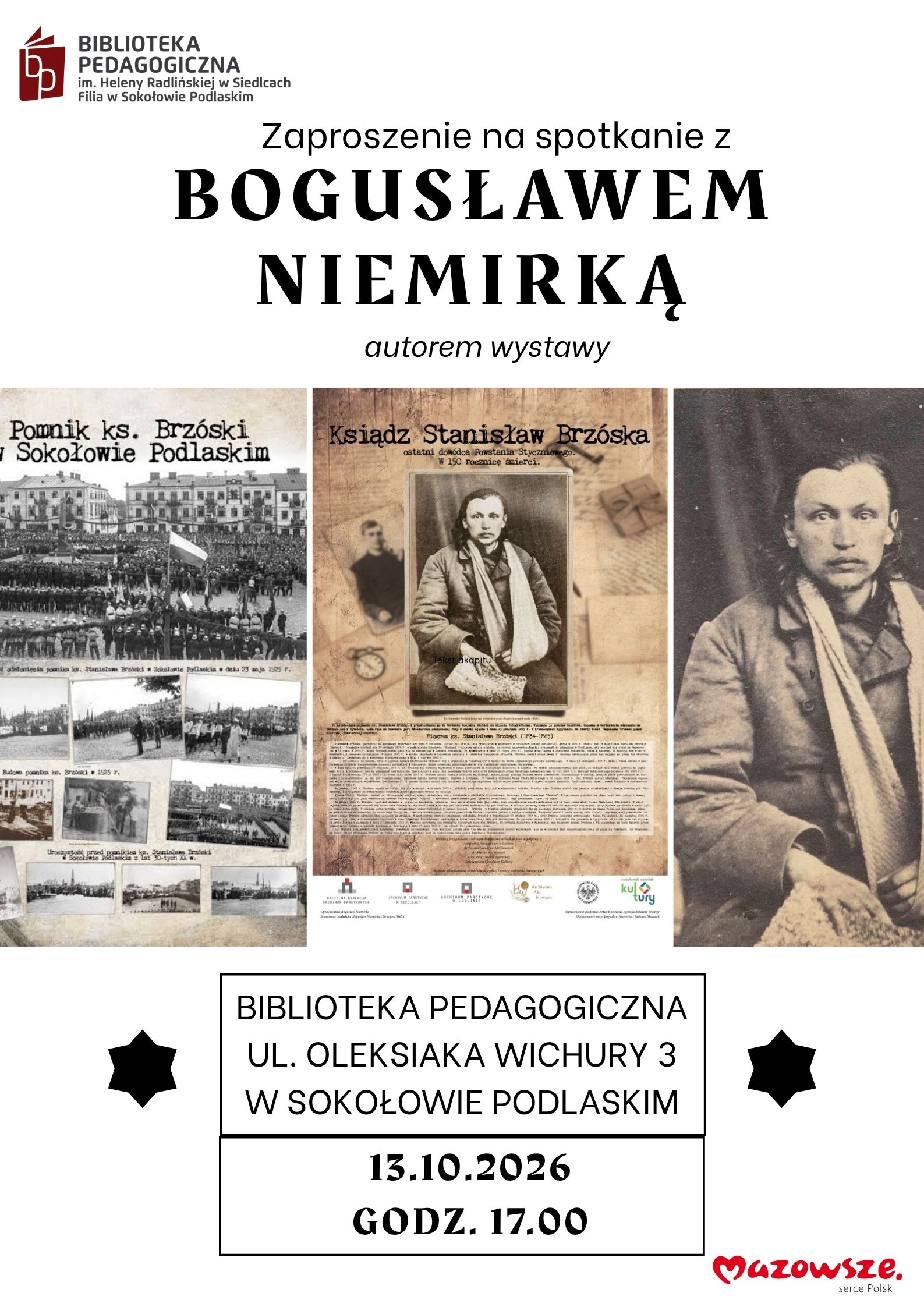 Spotkanie autorskie z Bogusławem Niemirką